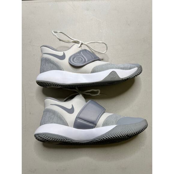 Nike KD Trey 5 VI Basketball Shoes White Grey Men Size 9.5 (AA7067-100) sport - Picture 4 of 10